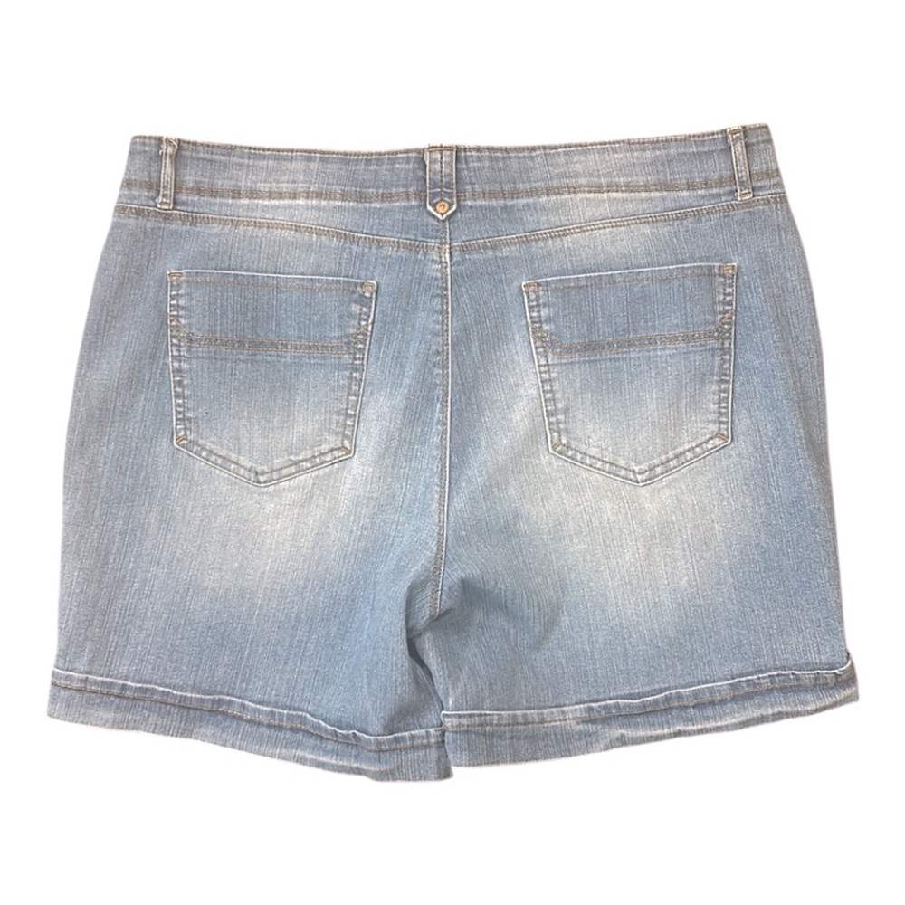 Gloria Vanderbilt Keegan Denim Shorts Size 12 - Picture 2 of 9